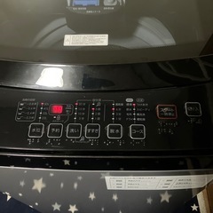 ニトリ　洗濯機＋給水ホースセット　6キロ　2022年製の画像