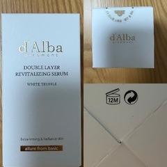 d’AlbaとAnuaの化粧品をまとめてお売りします。の画像