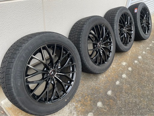 ●美品・TRDアルミホイールスタッドレス4本セット　アルファード ●
