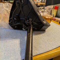 自転車のサドルのみの画像