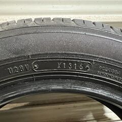 売り切り　155 65 R14 75S ダンロップ エナセーブEC203 サマータイヤ　夏タイヤ　2016年製造　7部山　DUNLOPの画像