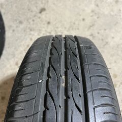 売り切り　155 65 R14 75S ダンロップ エナセーブEC203 サマータイヤ　夏タイヤ　2016年製造　7部山　DUNLOPの画像