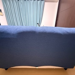 ニトリ2人掛けソファの画像