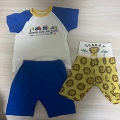 【95cm】男の子　長袖　ズボン　パジャマ　まとめ売り 約18点　長袖　保育園の画像