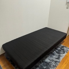 【福岡市限定】【展示品・未使用品】シングルベッドセット シングルベッド ネジを使わないベッド シングル 幅97cm 2色対応の通販情報 - 家具通販