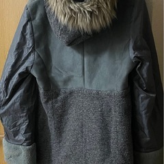 レディース　コート　グレーの画像