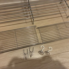 キッチン　コンロサイドラック　ステンレス製　の画像