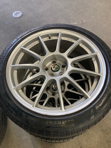 ASSO パルティーレ　17インチホイールセット