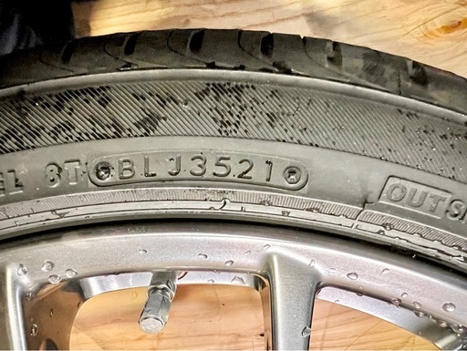 BBS RE-V 19インチ ダイヤモンドブラック 4本 美品 BRIDGESTONEタイヤ付き