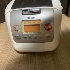 東芝　炊飯器　RC-10MSD 2011年製造の画像