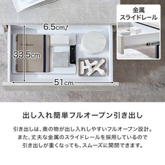 LOWYA 大理石ローテーブルの画像