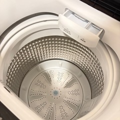 【洗濯機】使用1年未満！中まで綺麗ですの画像