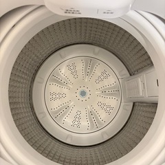 【洗濯機】使用1年未満！中まで綺麗ですの画像