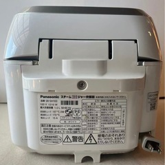 Panasonicスチームジャー炊飯器SR-SH103の画像