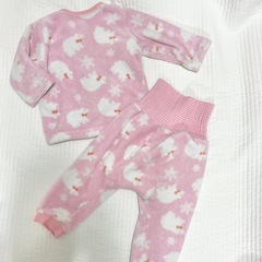 パジャマ　セットアップ　ピンクの画像