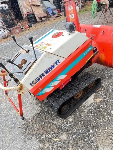 KSR10WR クボタGH280  セル付き 油圧式オーガローリング始動OK ジャンク品値引き可能 KSR10WR クボタGH280 セル付き 油圧式オーガローリング始動OK ジャンク