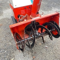 和同除雪機  KSR10WR クボタGH280
 セル付き 油圧式オーガローリング始動OK ジャンク品の画像