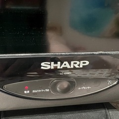 シャープAQUOS40型テレビ　2011年製の画像