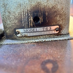 JANOME 職業用ミシン 763（中古）🧵の画像