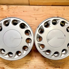 希少！ S13 シルビア 純正 15インチ アルミホイール 4本セットの画像