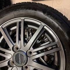 超美品　コペン　スタッドレス　ホイール 4本セット　ブリザックVRX2 2023年式の画像