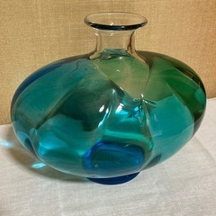 津軽びいどろ ガラス花瓶を格安でお譲りしますの画像