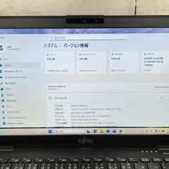 限定品〉030 Fujitsu Lifebook U9310/E 8GB/SSD256 第10世代 office2024 軽量　ノートパソコンの画像
