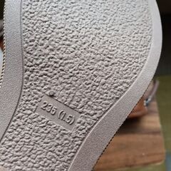 新品 23.5cm レディース ブーツ ブラウン 厚底 シューズ サイドゴア 識別番号:【B206-S】の画像