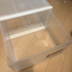 【美品】無印良品ポリプロピレン衣装ケース引き出し式　大の画像