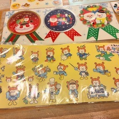 シール筆記用具セットの画像