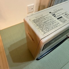 早い者勝ち！大阪ガス ガスファンヒーター ガスホース付き　都市ガス13A用の画像
