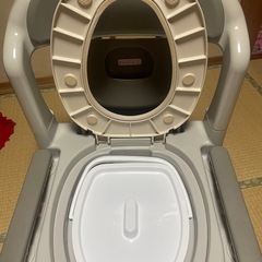 リッチェル　ポータブルトイレの画像