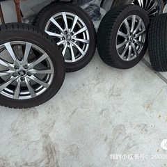 車のパーツ　タイヤ　ホイール
の画像