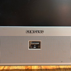 ジャンク品：Samsung製 HDMIやAV端子付き液晶テレビ。の画像