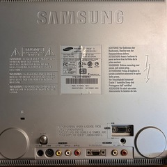 ジャンク品：Samsung製 HDMIやAV端子付き液晶テレビ。の画像