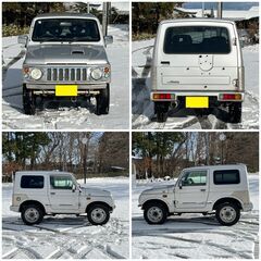 【車検満タン】H10/JA22ジムニー/5MT/4WD/程度良し/スタッドレス/タイミングチェーンの画像
