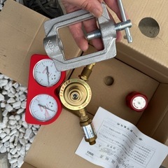 日酸TANAKA製の「ファイタータッチ」アセチレン調整器 の画像