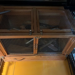 木製（観音開き仕様）ケージの画像