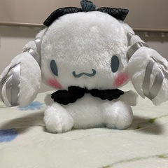 シナモロール●ダークブラックBIGぬいぐるみの画像
