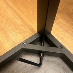 テーブル作業台 会議用テーブル ミーティング パソコンデスク在宅勤務机頑丈家具 組み立て簡単 (ダークブラウン, 幅150×奥行75×高さ72cm)の画像