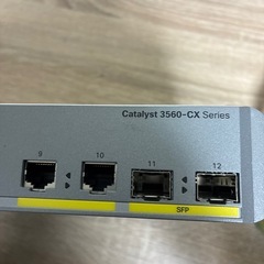 Cisco WS-C3560CX-8PC-Sの画像