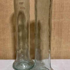 シンプルなフラワーベースを2つ合わせて格安でお譲りしますの画像