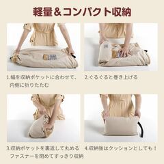 (防寒 防風 撥水加工、収納ケース付き)子ども乗せ自転車用　ふわふわ高級ブランケット の画像