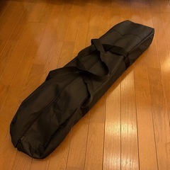 【美品】AND・DECO ロールテーブル／ウッド／折りたたみ・収納バッグ付き（中川区八熊）の画像