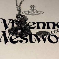 Vivienne Westwood ヴィヴィアンウエストウッド オーブネックレス ブラックの画像