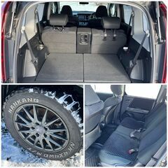 【車検2年付き】H19/クロスロード/4WD/7人乗り/fMTタイヤ/スタッドレスありHDDナビの画像