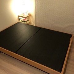 ベッドフレーム(D ヘッドレス ベーシック)の画像