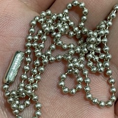 クロムハーツchクロス　ボールチェーン付き　レシート証明書あり！の画像