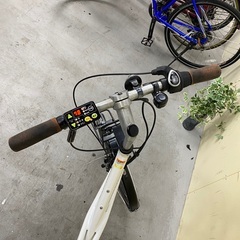 225　丁寧に整備済　新基準良品YAMAHA電動アシスト自転車20インチ　中古車の画像