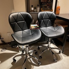 椅子二脚セットの画像